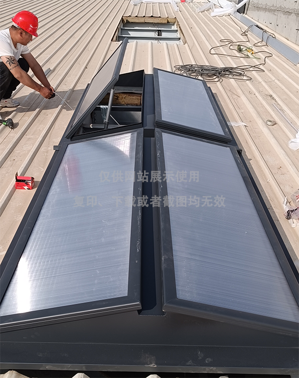 兰州王老吉生产车间和政排烟天窗