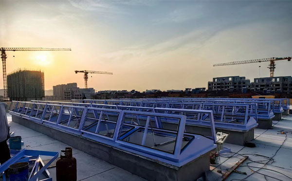 消防和政排烟窗工作原理