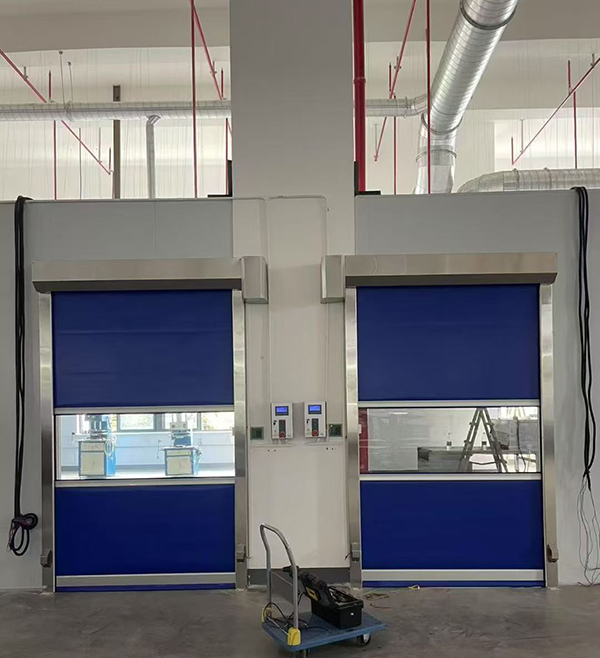 和政快速和政卷帘门助力食品加工车间环境升级
